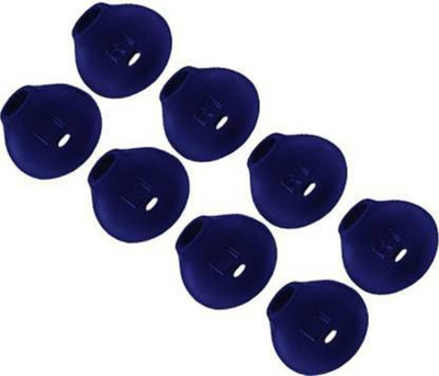BBS PRO 8 PCS Blue level u soft ear buds,soft silicone eartips,ear buds cover In The Ear Headphone Cushion In The Ear Headphone Cushion(Pack of 8, Blue)