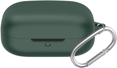 XCREO Silicone Latch Earbuds Case For Moto Buds | Buds+ Plus(Green, Silicone Case Cover For Moto Buds | Buds+ Plus)
