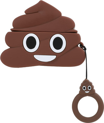NAFA Silicone Latch Headphone Case For Apple Airpods Pro 1st Generation(Brown)