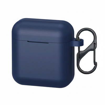 KANSOL Silicone Velcro Earbuds Case For Realme Air Neo(Blue)