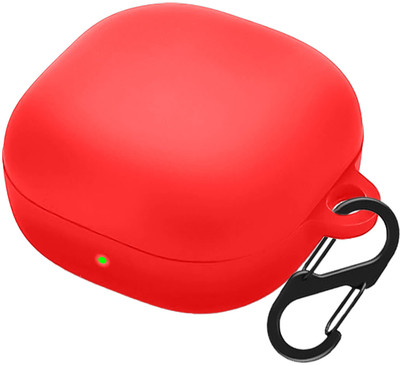 Auronix Silicone Press and Release Earbuds Case For Silicone Case Cover For Samsungg Galaxy Buds Core ( 2025)(Red)