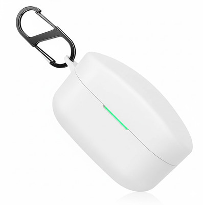 KANSOL Silicone Velcro Earbuds Case For Sony WF-1000XM4(White)