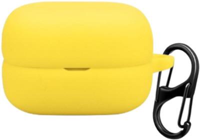 Anvique Silicone Press and Release Earbuds Case For Sony LinkBuds Fit WF-LS910N Silicone Case Cover(Yellow)