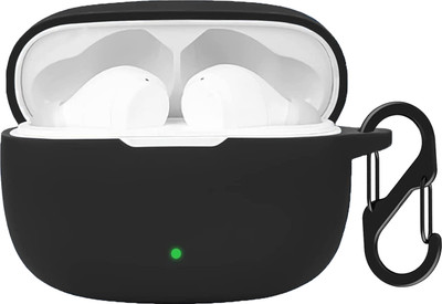 KANSOL Silicone Velcro Earbuds Case For ViVO TWS 3e(Black)