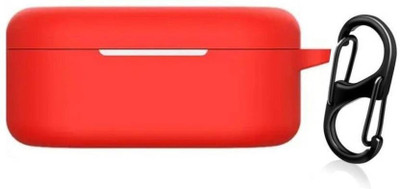 Auronix Silicone Press and Release Earbuds Case For Silicone Case Cover For Onepluss Nord buds 2R(Red)