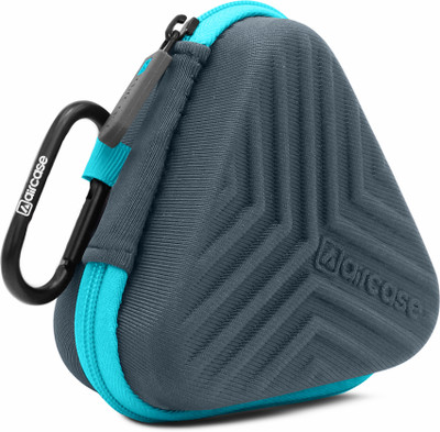 AirCase Nylon Zipper Headphone Case For Universal(Grey)