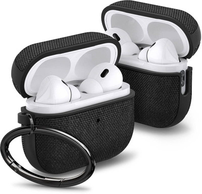Spigen Polypropylene Pull String Headphone Case For Apple Airpods Pro 2nd Generation(Black)