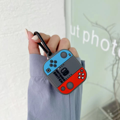 ValenteStore Silicone Press Stud Earbuds Case For Samsung Galaxy Buds Live(Nintendo)