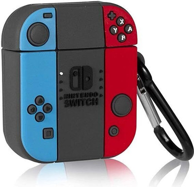 YSTIFYRA Silicone Pull String Earbuds Case For Apple Airpods 1st Generation, Apple Airpods 2nd Generation(NITENDO FOR APPLE AIRPODS 1 & 2 MODEL ONLY NOT FOR ANY OTHER BRANDS AIRPODS)