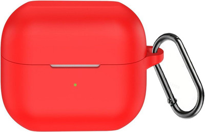 REIOX Silicone Latch Earbuds Case For Samsung Galaxy Buds 3 & 3 Pro Soft Silicone Case Cover(Red)