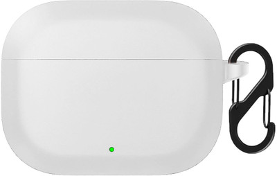 WELCROS Silicone Press and Release Earbuds Case For OnePlus Nord Buds 3r(White)