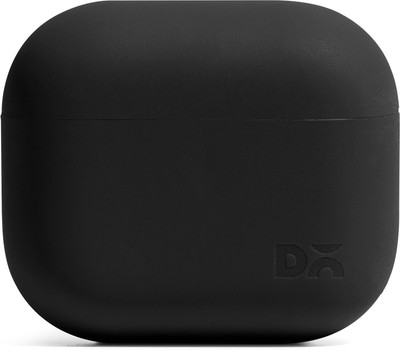 DailyObjects Silicone Press and Release Headphone Case For Apple Airpods 3rd Generation(Black)