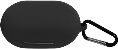 capo Silicone Velcro Headphone Case For Oppo Enco W11(Dark Black)