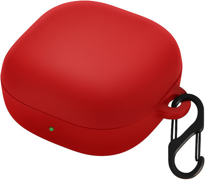 Geggal Silicone Velcro Earbuds Case For Samsung Galaxy Buds Core Protective Silicone Case Cover(Red)