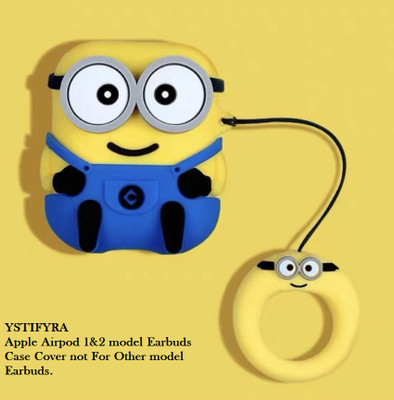 YSTIFYRA Silicone Pull String Headphone Case For Apple Airpods 1st Generation, Apple Airpods 2nd Generation((FOR APPLE AIRPODS 1 &2 MODEL ONLY NOT FOR ANY OTHER BRANDS MODEL AIRPODS))