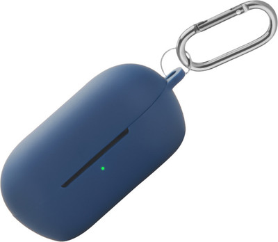 WELCROS Silicone Press and Release Earbuds Case For Sony WF-C710N, Sony WF-C710NSA(Blue)