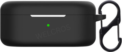 Toriko Silicone Velcro Earbuds Case For OnePlus Nord Buds 2r(Black)