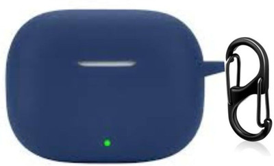 Anvique Silicone Press and Release Earbuds Case For Realmee T310 case cover shape(Silicone Case Cover For Realmee T310, Blue)