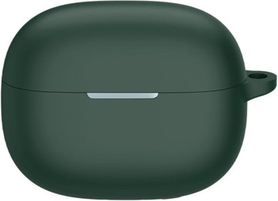 WELFO Silicone Press and Release Earbuds Case For realme Buds T310, realme Buds T300(Case Cover For realme Buds T310, Green)