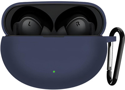 eZell Silicone Press Stud Earbuds Case For 1+ Buds Pro 3(Midnight Blue)
