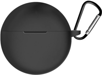 VETECH Silicone Press and Release Earbuds Case For OPPO Enco Buds2(BLACK)