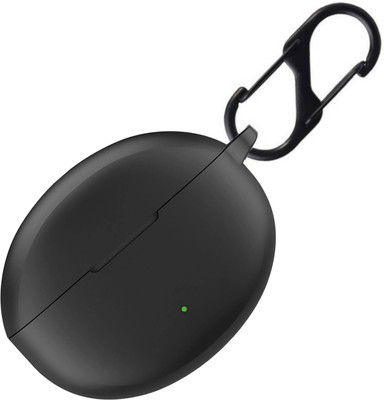 Geggal Silicone Press and Release Earbuds Case For Oneplus Buds 4 Silicone Case Cover(Black)