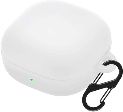 Aniex Silicone Press and Release Earbuds Case For Samsungg Galaxy Buds Core Earbuds Cover case(Galaxy Buds Core, White)