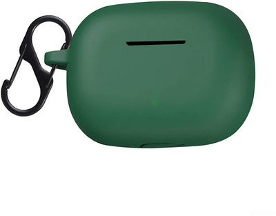 Aniex Silicone Press and Release Earbuds Case For realme buds t300 compatible(Silicone Case Cover Compatible with Realmee Buds T300, Green)