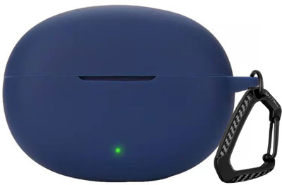 StyleOxx Silicone Press and Release Earbuds Case For REALME BUDS AIR 5(Blue Realmee Air 5 Case)