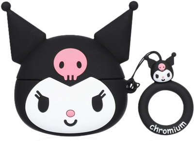 KHR Silicone Press and Release Headphone Case For AirPods 3rd Generation 2021(AirPods 3 / AirPods 3rd Generation 2021 / Airpod 3 Kuromi)