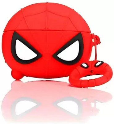 YSTIFYRA Silicone Latch Earbuds Case For Apple Airpods Pro 1st Generation(Red)