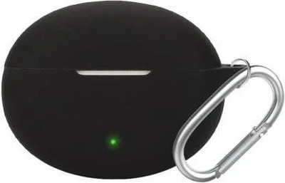 capo Silicone Velcro Headphone Case For OnePlus Nord Buds 3 Pro(Black, Silicone Case Cover For OnePlus Nord Buds 3 Pro)