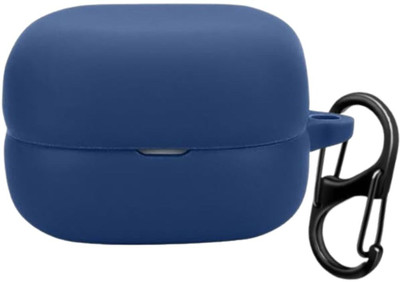 Aniex Silicone Press and Release Earbuds Case For Silicone case cover compatible for Sonyy New LinkBuds Fit WF-LS910(blue)