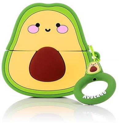 KHR Silicone Press and Release Headphone Case For Apple Airpods Pro 2nd Generation(AirPods Pro 2 (2022) / AirPods Pro (2nd Generation) (2022) Avocado)