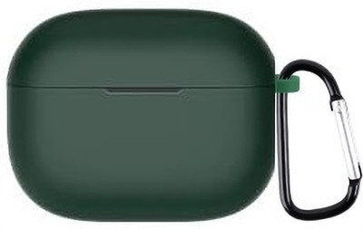 KHR Silicone Press and Release Headphone Case For Realme Buds T300(green Case)