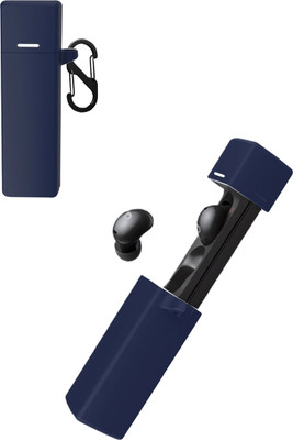 KANSOL Silicone Velcro Earbuds Case For Soundcore A30i(Blue)