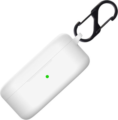 WELFO Silicone Press and Release Earbuds Case For Oneplus Nord Buds 2R(Silicone Case Cover for One-Plus Nord Buds 2r White)