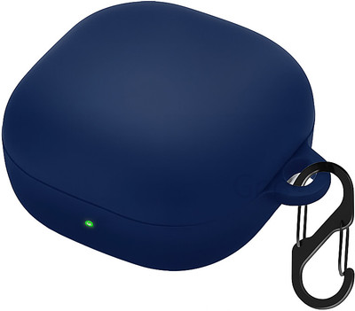 Geggal Silicone Velcro Earbuds Case For Samsung Galaxy Buds Core Protective Silicone Case Cover(Blue)