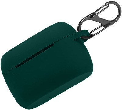 KANSOL Silicone Velcro Earbuds Case For Jabra Elite 85t(Green)