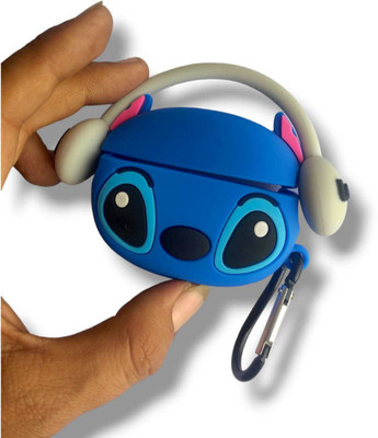 YSTIFYRA Silicone Pull String Headphone Case For Apple Airpods 2nd Generation(Cute Blue Stich FOR APPLE AIRPODS PRO & PRO 2nd Generation Model)