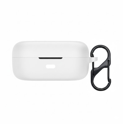 KANSOL Silicone Velcro Earbuds Case For Realme Buds Air 3s(White)