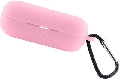 KANSOL Silicone Velcro Earbuds Case For Huawei Freebuds 3i(Pink)