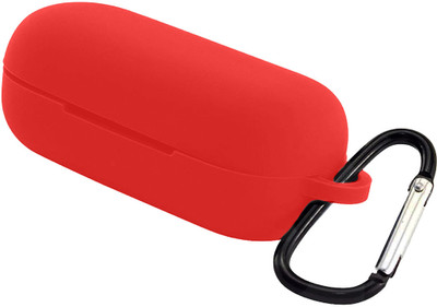 KANSOL Silicone Velcro Earbuds Case For Huawei Freebuds 3i(Red)