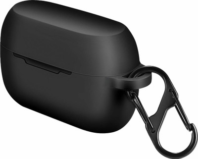 capo Silicone Velcro Headphone Case For Jabra Elite 75t(Black)