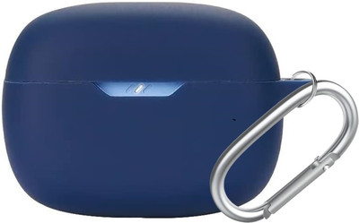 capo Silicone Velcro Headphone Case For JBLL Wave Beam 2 Silicone Case Cover(Blue)