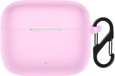 Torikoi Silicone Press and Release Earbuds Case For Oppo Enco Buds 3 Pro(Pink)