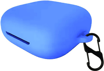 KANSOL Silicone Velcro Earbuds Case For Oppo Enco W51(Sky)