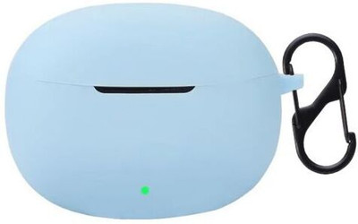 Leiox Silicone Press and Release Earbuds Case For Vivo TWS 3e Buds / iiQOO TWS 1e Buds(Sky Blue)