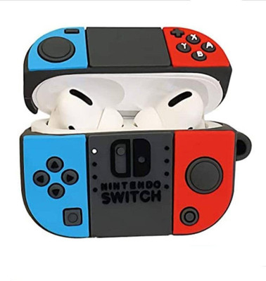 WIZADO Silicone Latch Headphone Pouch For Apple Airpods Pro 2nd Generation(NINTENDO)