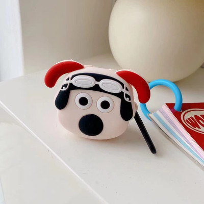 ValenteStore Silicone Press Stud Earbuds Case For Samsung Galaxy Buds 2Pro(Gormit Dog)